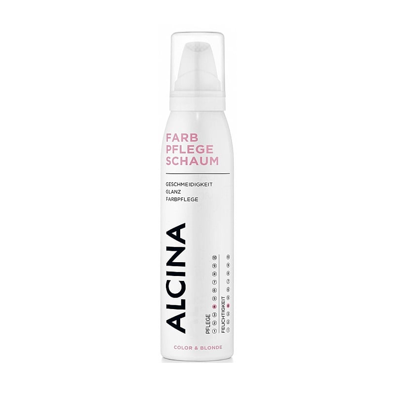Уцінка! Пінка Alcina Color &amp; Blonde Color Care Foam для фарбованого та світлого волосся, 150 мл
